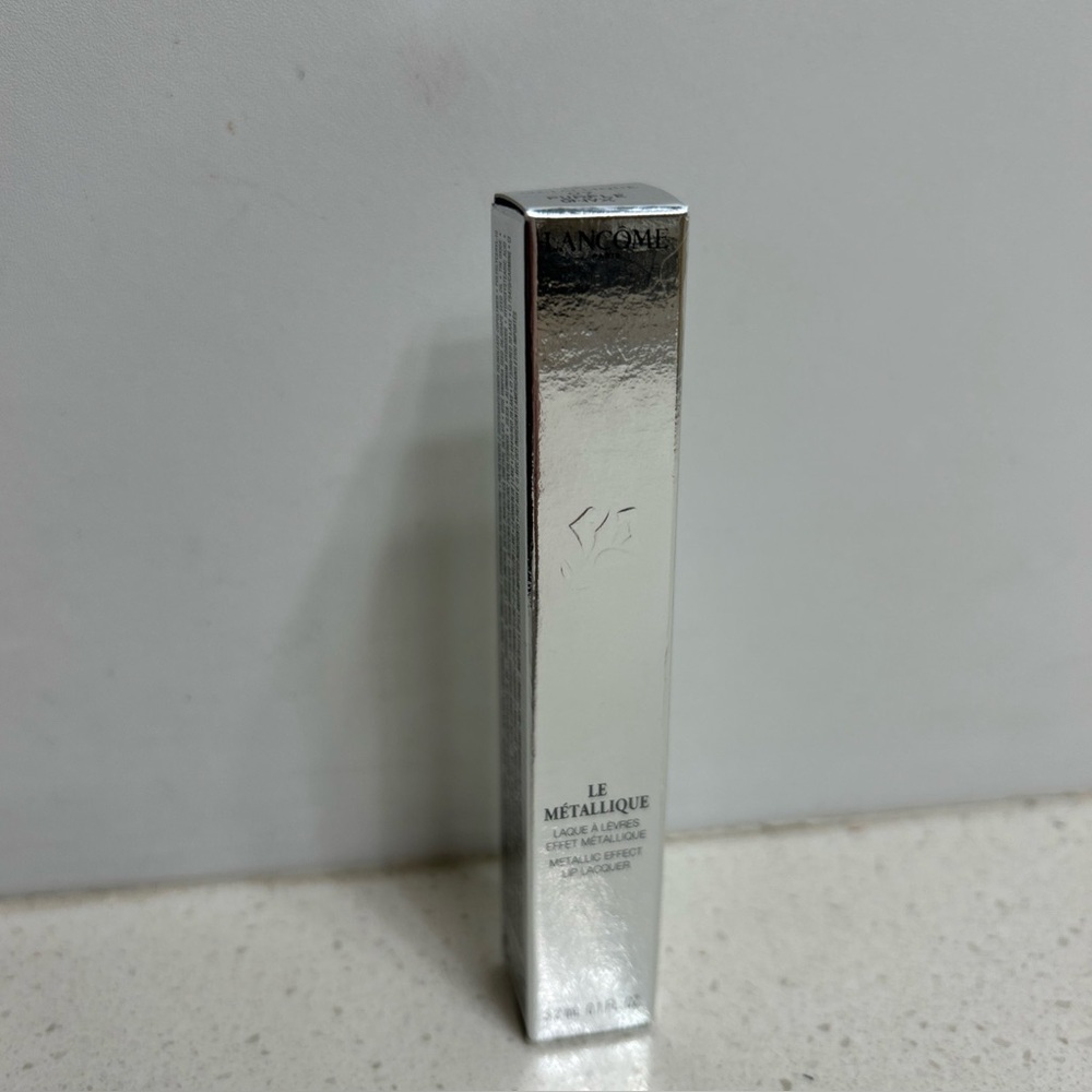 Lancome Le Métallique Lip Gloss - Purple Onyx NEW